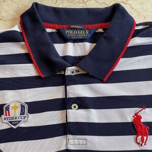 Polo Ralph Lauren Performance Golf Polo Striped XL Ryder Cup 2014